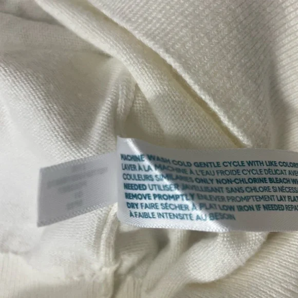 EUC Tommy John Cream Hooded Sweater (N-1) - Picture 9 of 9